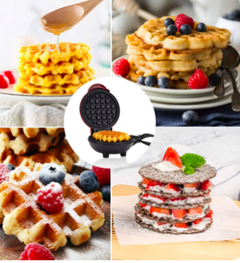 Miniatura 4 de Combo mini waflera + mini dona wd-1